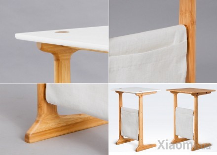 Столик Zen`s Bamboo Multifunctional Sofa Table Bamboo